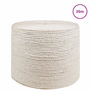 Corda | Fune di Juta 8 Bianco 100% juta Tossa