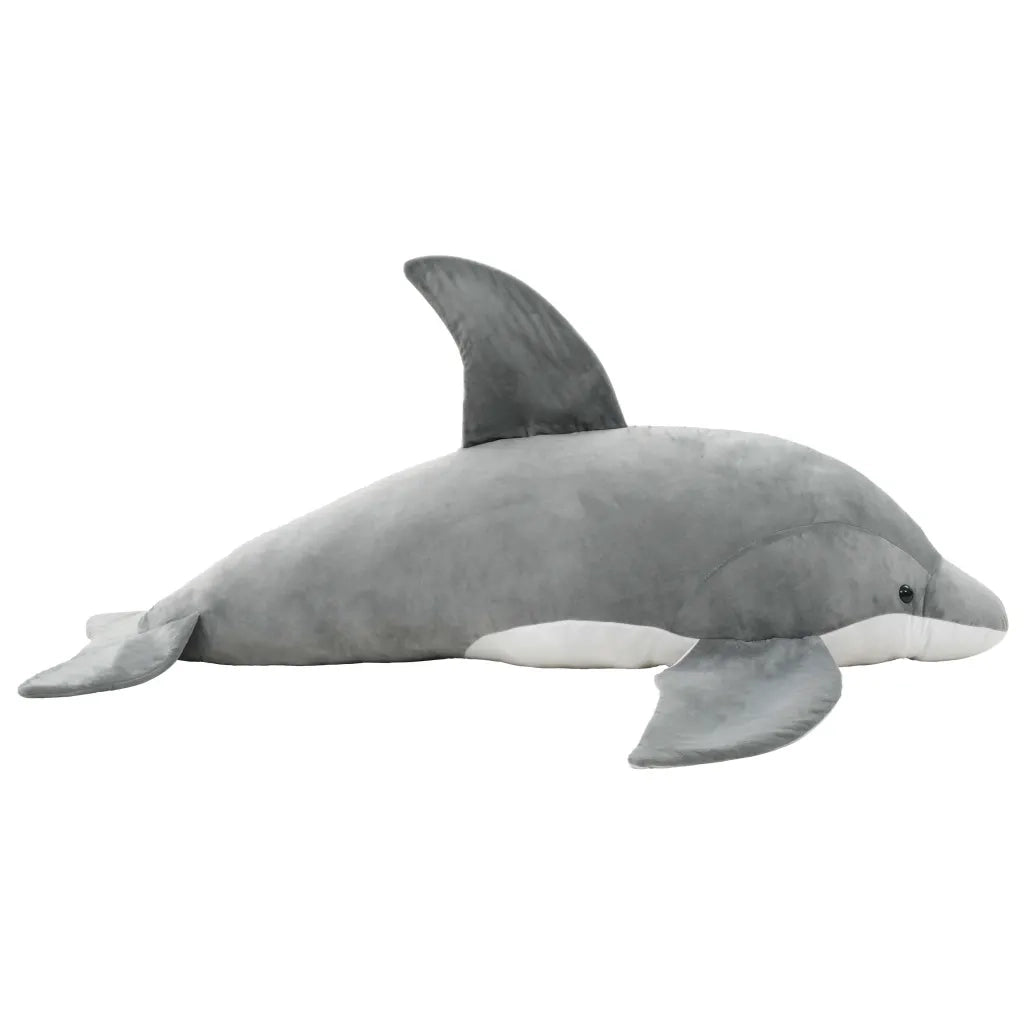 Giocattolo di Peluche Delfino Grigio 80230