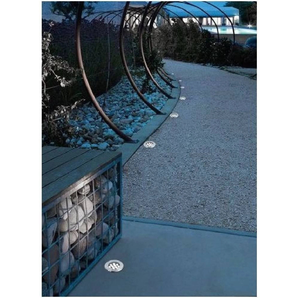 Trade Shop - Faretto Incasso 12w Calpestabile Segnapasso Ip67 Luce 6500k 3000k 4000k Es08-12 - -bianco Freddo      -