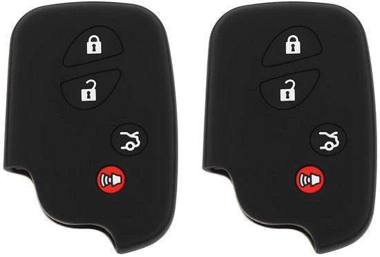 Coprimostra di Autosleutello - 2 Pezzi - Compatibile con Lexus RX350/GX460/RX450h/CT200h - Protezione contro Scalfi/Polvere - Attrito Antiscivolo - Facile da Installare - Coprimostra Autosleutello