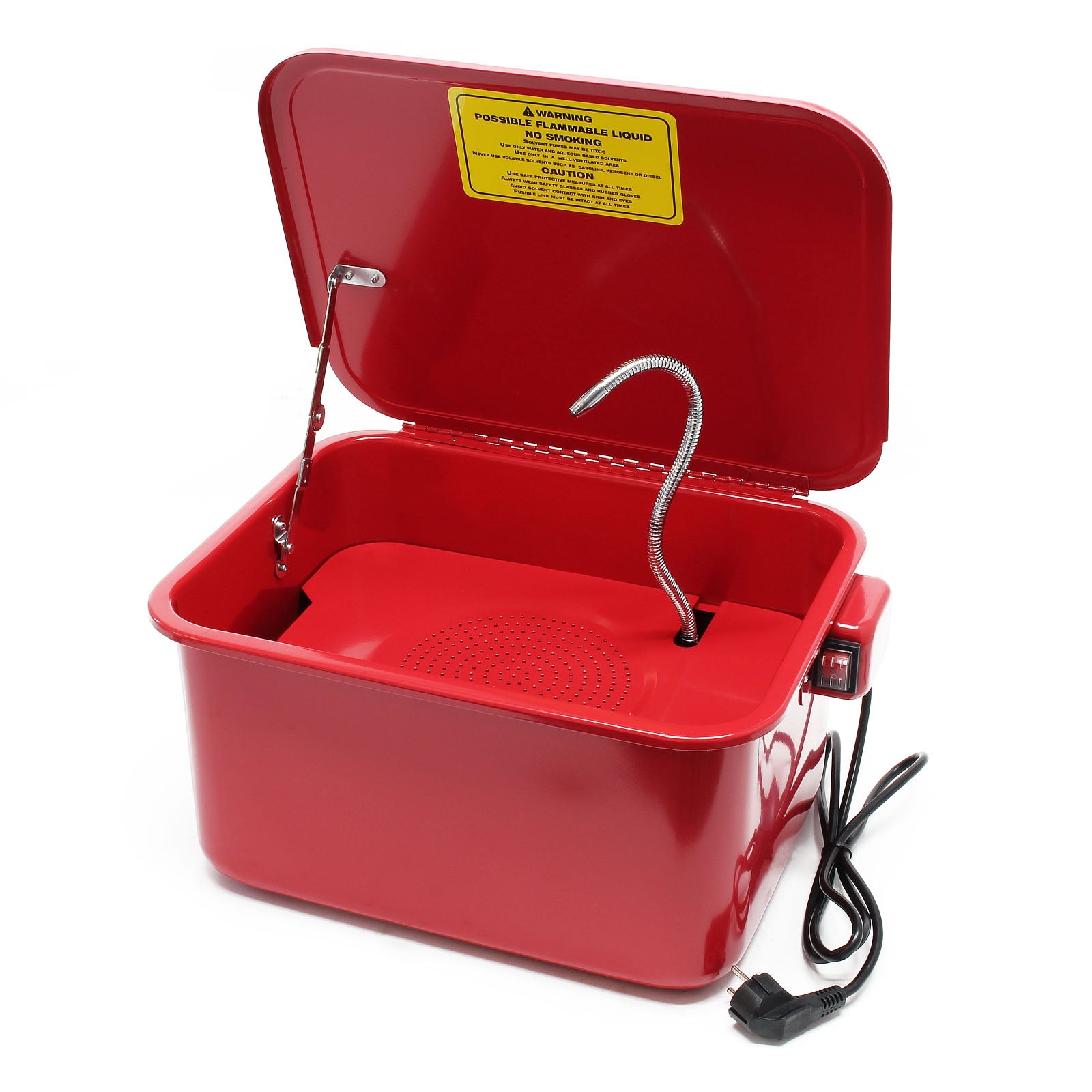 Vasca lavapezzi da officina, vasca lavaggio pezzi, lavapezzi officina, capacità 13,25 l