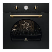 Forno Elettrico ventilato Electrolux SERIE 600 Fr65G Surroundcook 72 Litri Classe A (2021) AquaClean (A58,9xL59,4xP56,8) Nero Opaco