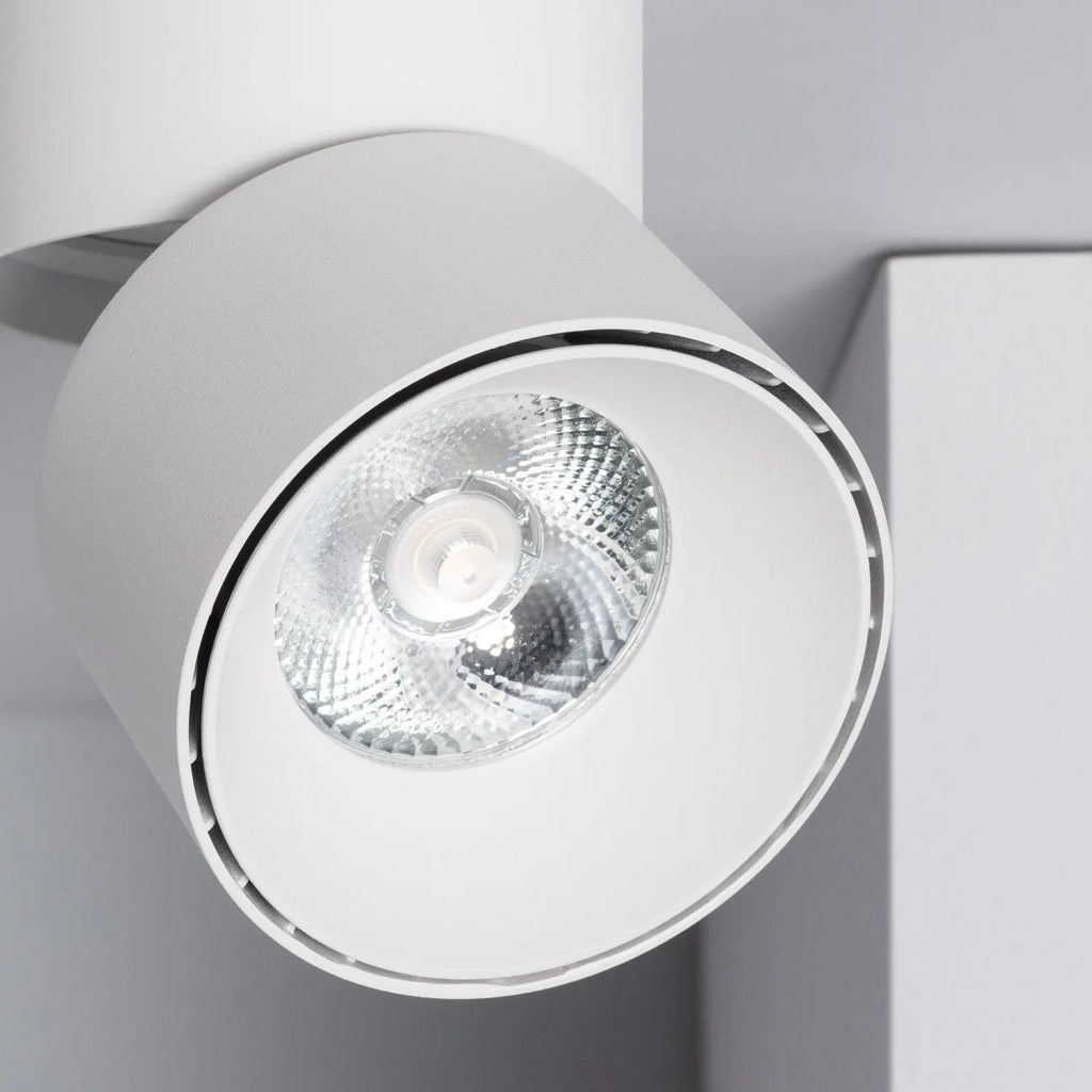 Faretto LED Abruzzo Romeo 15W bianco luce calda orientabile