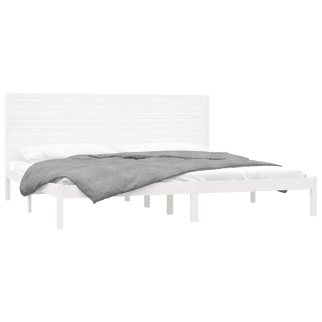 Giroletto Bianco in Legno Massello 180x200 cm Super King 3104624