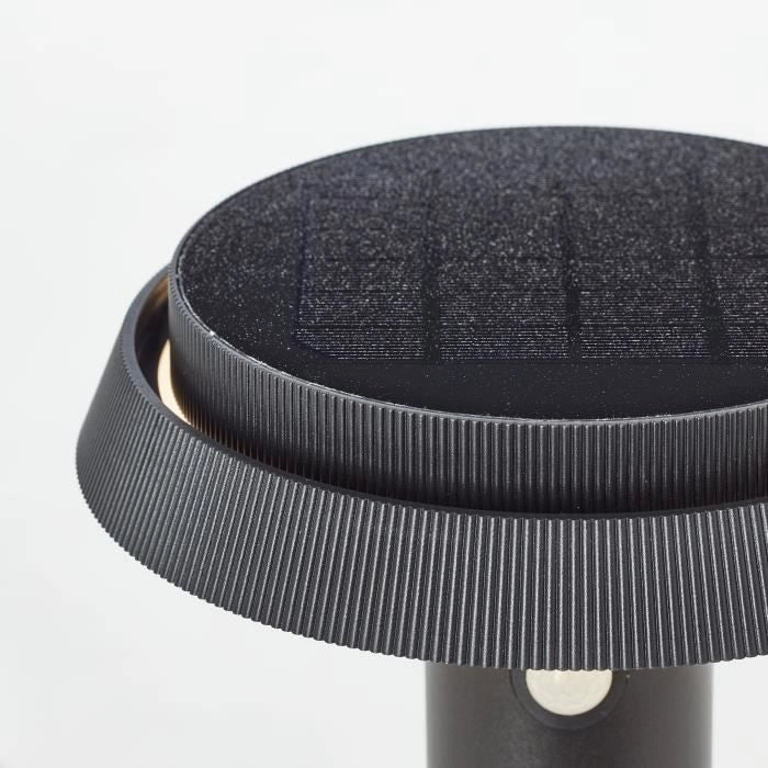 Terminale da esterno - BRILLIANT - ALVERO - LED e solare - Rilevatore di movimento - Metallo e plastica - 4 W - Nero