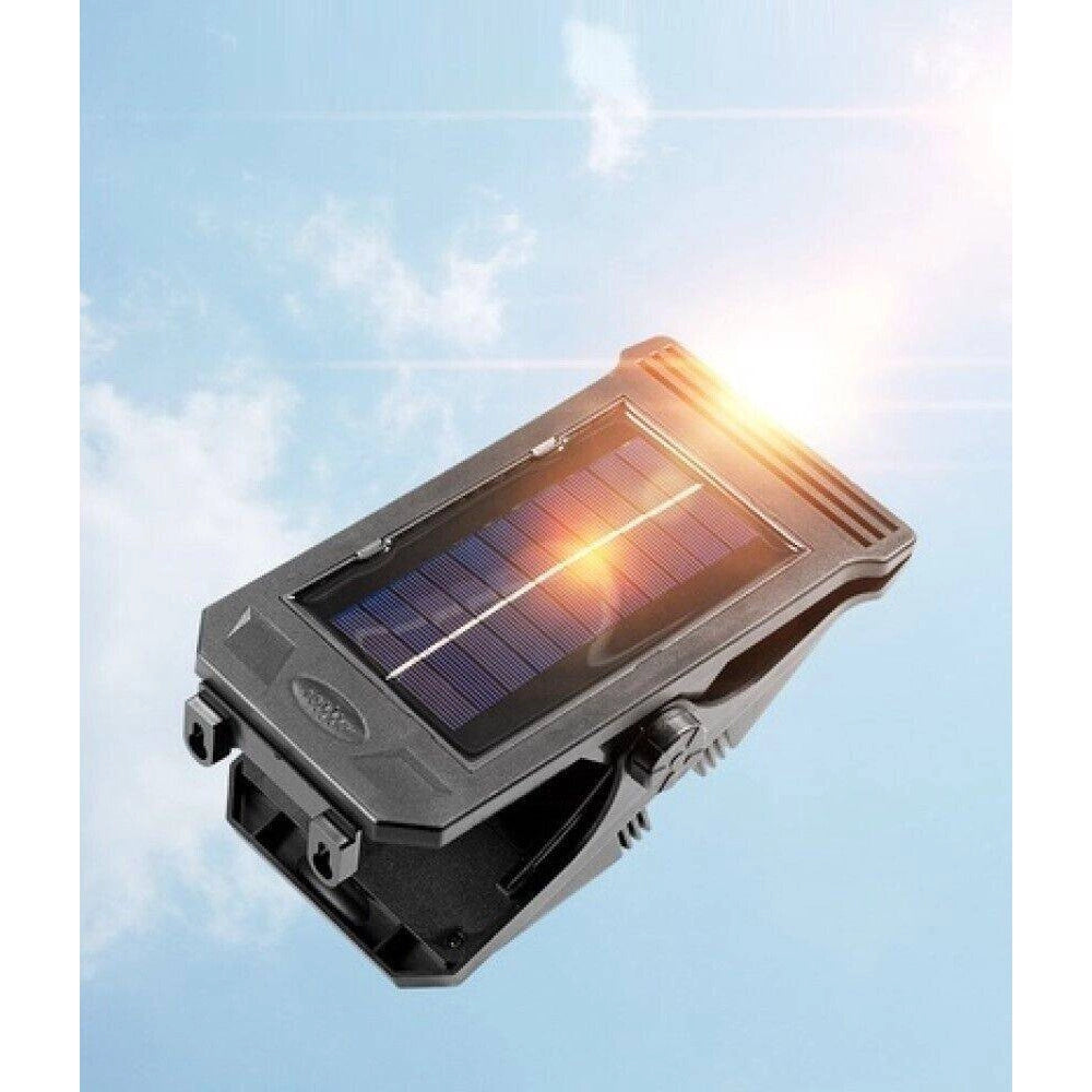 Trade Shop - Lampada Faretto Luce Solare Da Giardino 128 Led Smd Con Zanzariera W7104-1 -