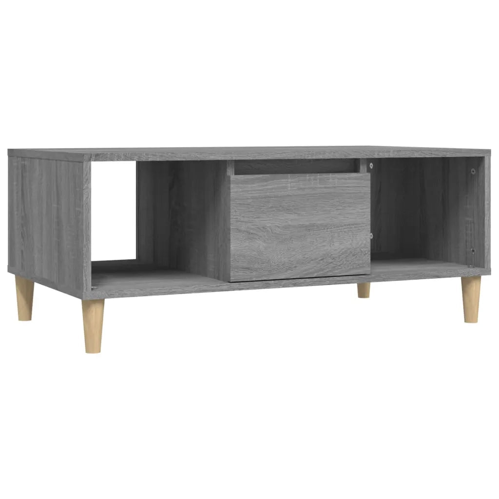Tavolino salotto | Tavolino da caff¨¨ | Tavolino da Soggiorno Grigio Sonoma 90x50x36,5 cm Legno Multistrato