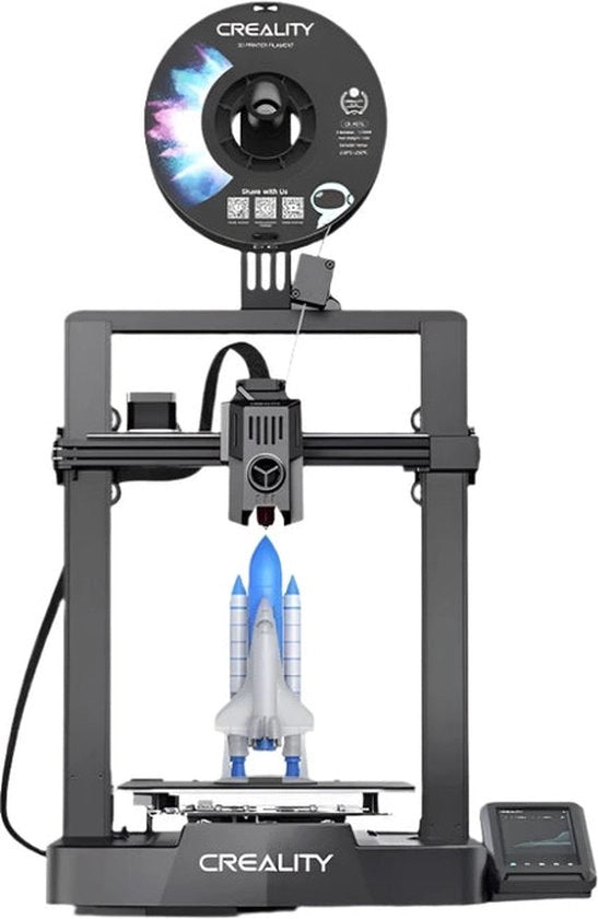 Stampante 3D - Kit di stampante 3D - 220V - 350W - Velocità di stampa 500 mm/s - Spessore di stratificazione 0,1-0,35 mm - Nero
