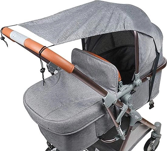 Parasole per Bambini, Ombrello per Carrello da Nanna, Ombrello Solare Multifunzionale per Giardino