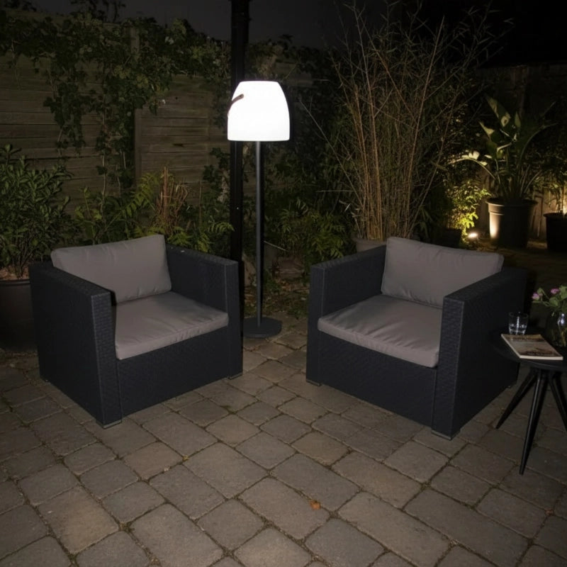 Lampadaire solaire musical (avec pied)