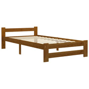 Giroletto senza Materaso Ambrato in Legno di Pino 100x200cm 322006