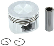 Set di manopole argentate 52 mm per GY6-125 - Facile da installare - Ecologico - Migliora le prestazioni - Incluso clip e...