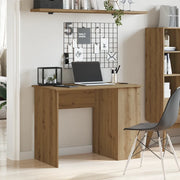 vidaXL Scrivania Rovere Artigianale 100x55x75 cm in Legno Multistrato