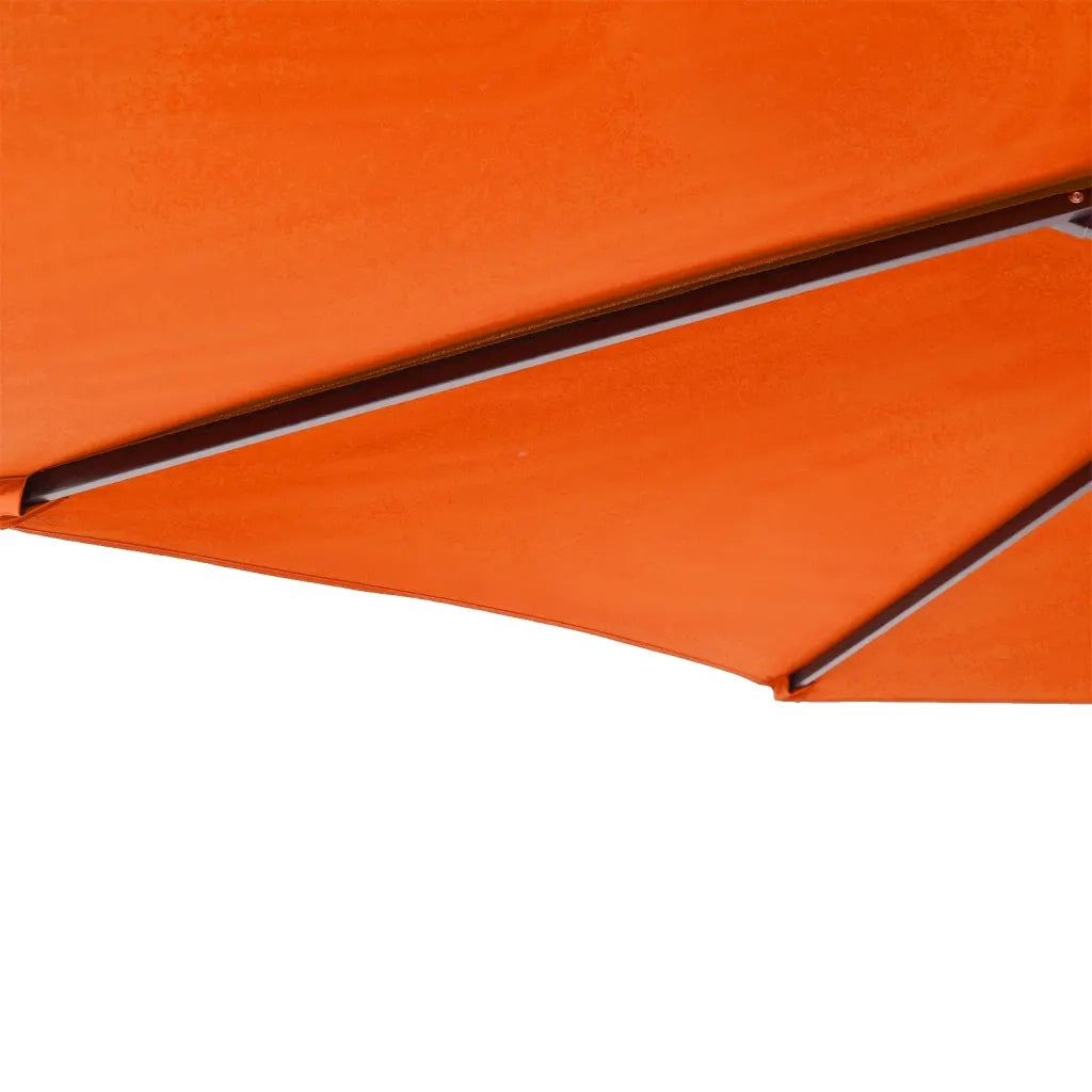 Ombrellone Giardino con Palo Acciaio Terracotta 225x225x212 cm 4005063