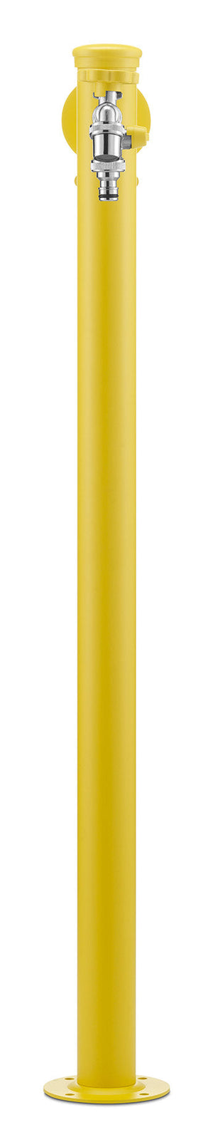 Fontana da Giardino con Doppio Rubinetto Belfer 42/SRR Giallo