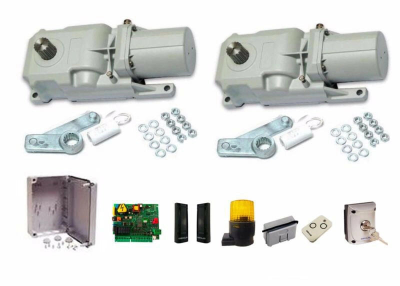 Kit automazione ROLLER 868 cancello interrato FAAC GENIUS 230V 500 Kg x anta