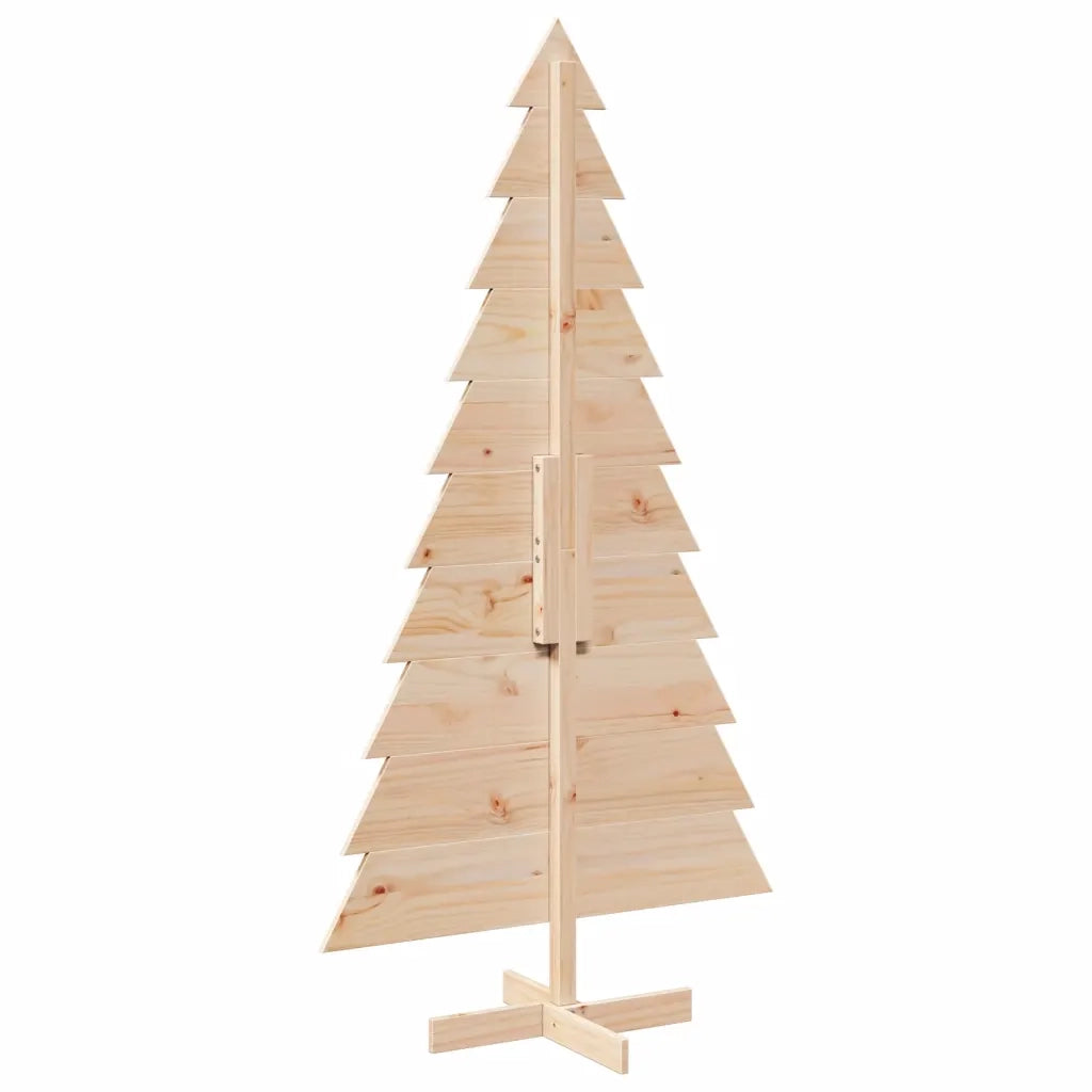 Albero di Natale | Decorazioni natalizie Decorativo in Legno 180 cm Legno Massello Pino