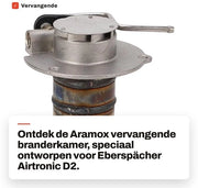 Vervanging Branderkamer per Airtronic D2 - Resistente alla Ruggine - Leggero - 310S Acciaio Inossidabile - Brander per Riscaldamento del Parcheggio - Per Sistemi 12V/24V - Stufa da Camper