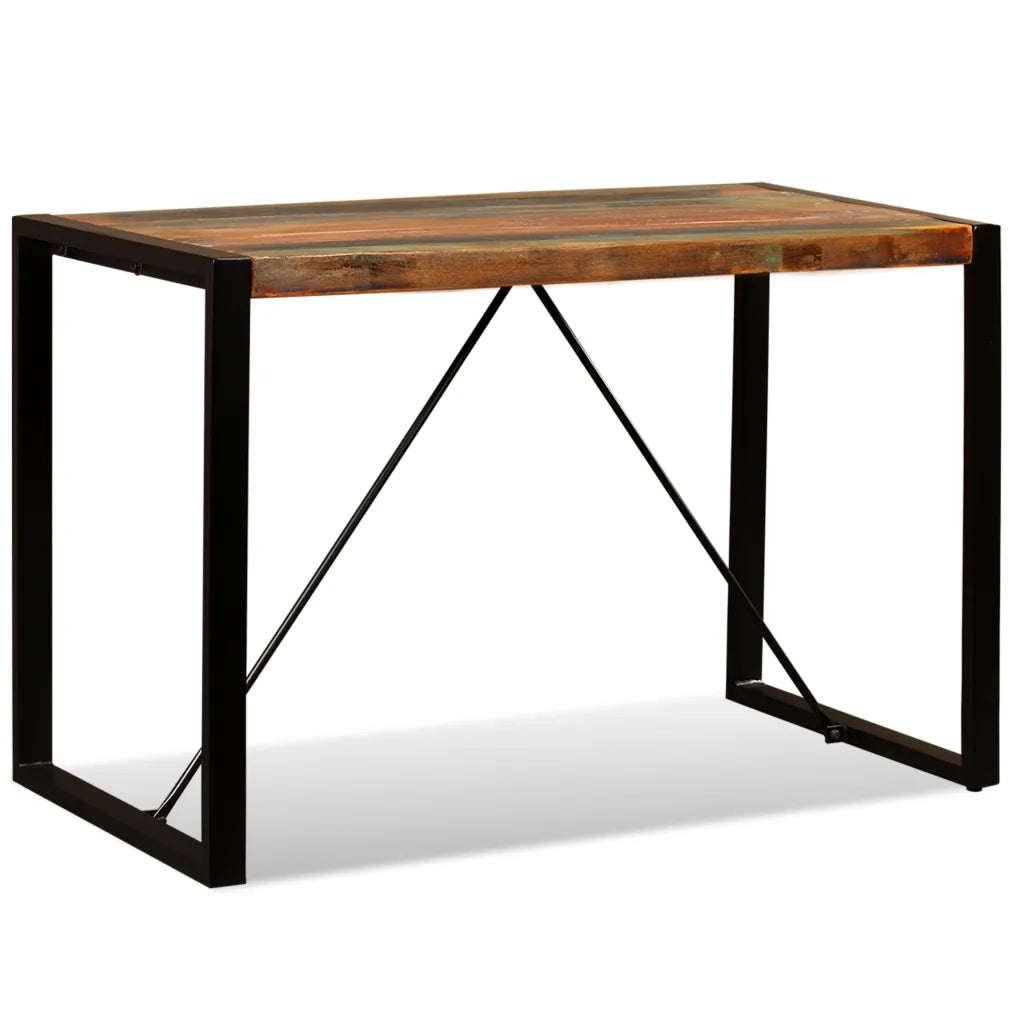 Tavolo da Pranzo in Legno Massello Anticato 120cm cod mxl 24907