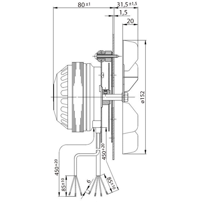 Ricambistufeapellet ASPIRATORE ESTRATTORE FUMI STUFE PELLET EBM R2E150-AN9122 ORIGINALE 2400 RPM