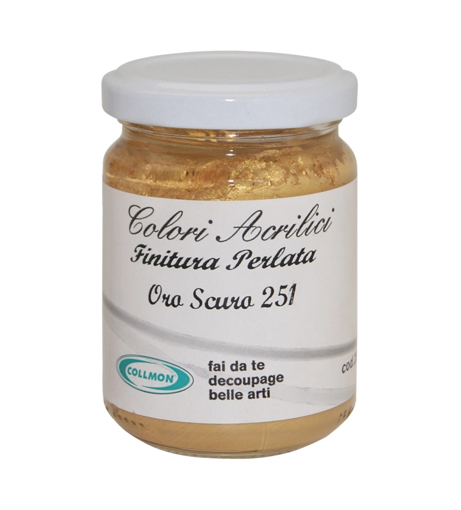 COLORE ACRILICO ORO SCURO ML 125