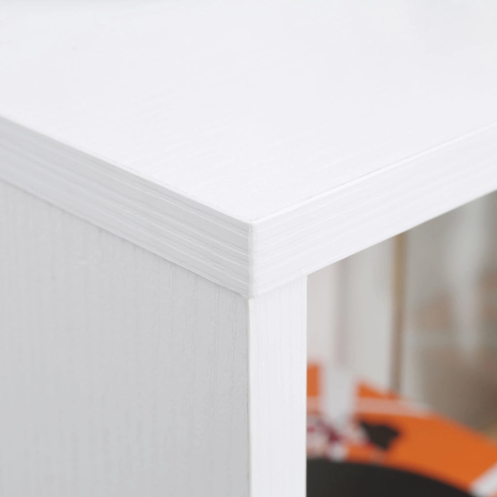 Libreria Bassa in Legno ¨C Xylo ¨C Bianco con Ripiano Regolabile 40x24x61cm