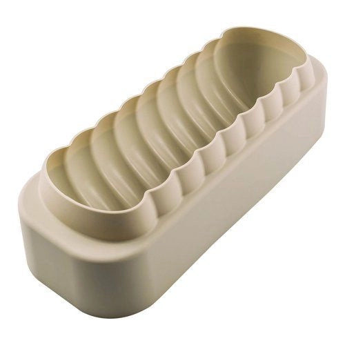Silikomart 20.360.13.0065 Meringa Stampo in Silicone per Dolci 3D Design 250x90 mm h75 mm 1100 ml colore Grigio