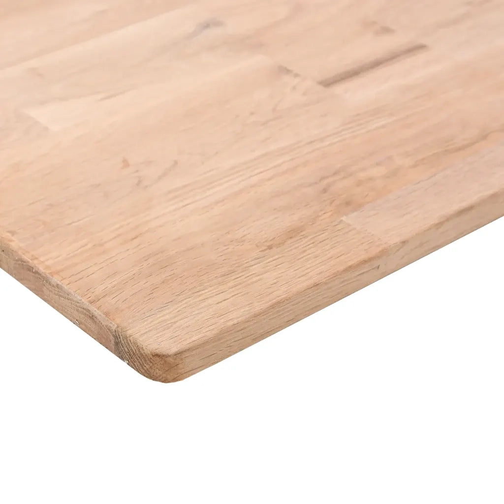 Ripiano 40x20x1,5 cm Legno Massello di Rovere Non Trattato 342920