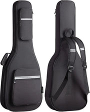 Tas per chitarra elettrica, chitarra elettrica, 6 mm, tas per chitarra elettrica imbottita, valigetta per chitarra, chitarra elettrica morbida con tasca anteriore, compatibile