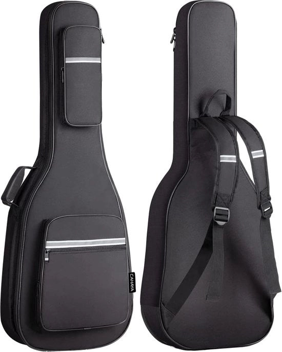 Tas per chitarra elettrica, chitarra elettrica, 6 mm, tas per chitarra elettrica imbottita, valigetta per chitarra, chitarra elettrica morbida con tasca anteriore, compatibile