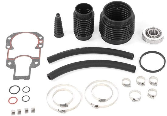 Kit di sostituzione balg per esterno 30-803097T1 - Balg esterno per Alpha One Gen 1 - Mercruiser - Materiale in acciaio inossidabile/rubbero - Installazione facile - Lunga durata - Kit di sostituzione balg per motori esterni