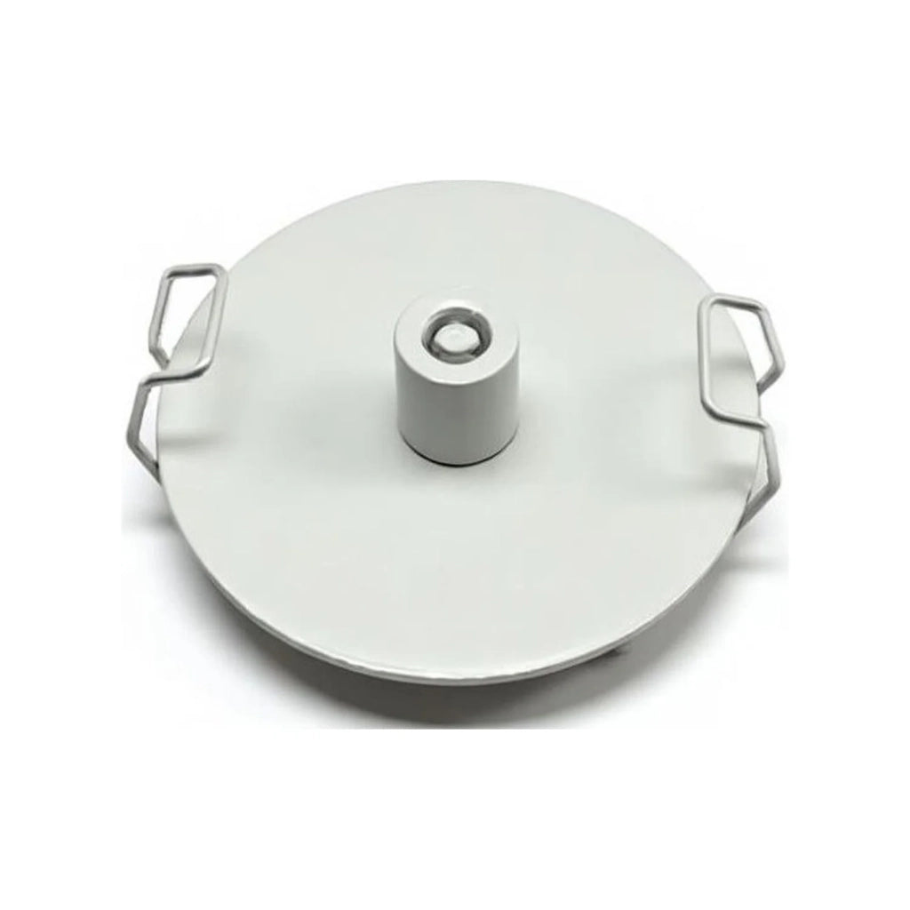 Rosone Ad Incasso In Metallo Bianco Opaco
