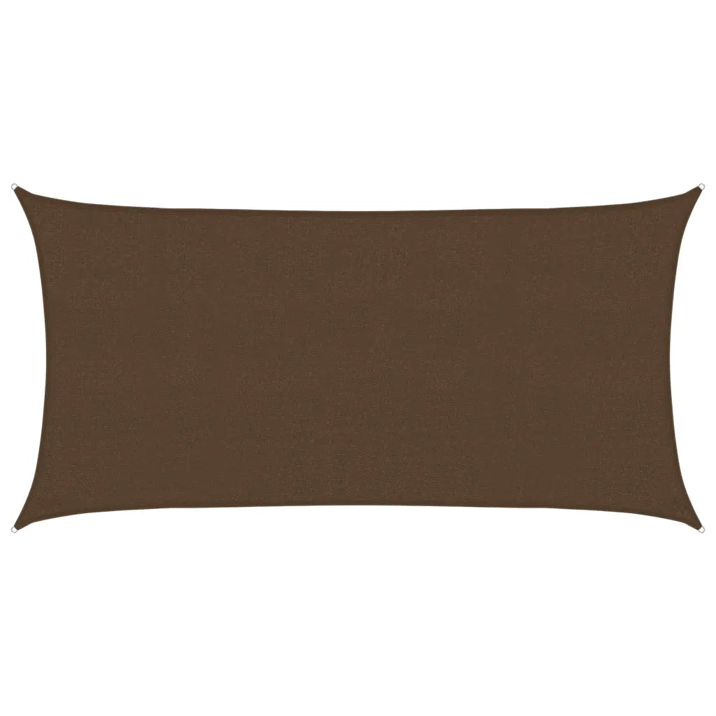 Vela Parasole 160 g/m² Marrone 2,5x4,5 m in HDPE 311785