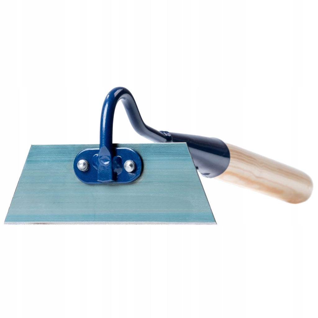 Gancio per zappa da giardino KADAX da 14 cm per estirpare le erbacce, con manico in legno.