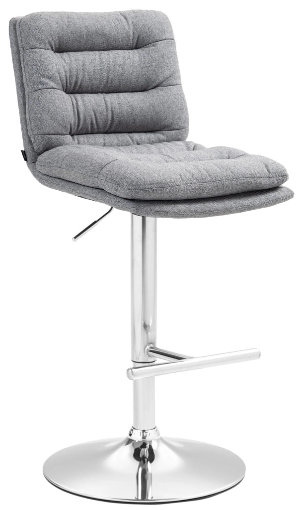 Barhocker Damar Stoff chrom