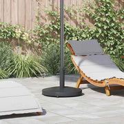vidaXL Base per Ombrello da Esterno Grigio scuro 48 x 48 x 32 cm