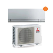 Condizionatore Mitsubishi Electric Kirigamine Zen Silver 9000 Btu MSZ-EF25VGKS R-32 Wi-Fi Integrato
