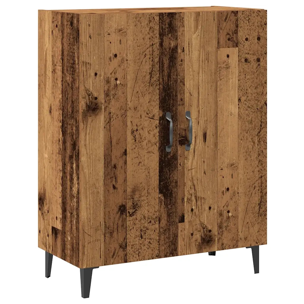 Credenza con Pensile Legno Antico in Legno Multistrato