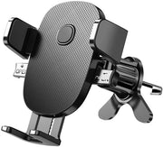 Supporto per telefono per auto con rotazione 360° - Regolabile - Antiscivolo - Per parbrico/ cruscotto - Universale - Materiale ABS/Silicone - Supporto per telefono