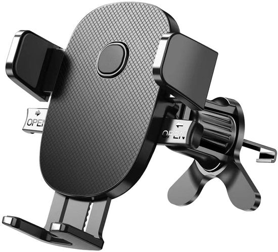 Supporto per telefono per auto con rotazione 360° - Regolabile - Antiscivolo - Per parbrico/ cruscotto - Universale - Materiale ABS/Silicone - Supporto per telefono
