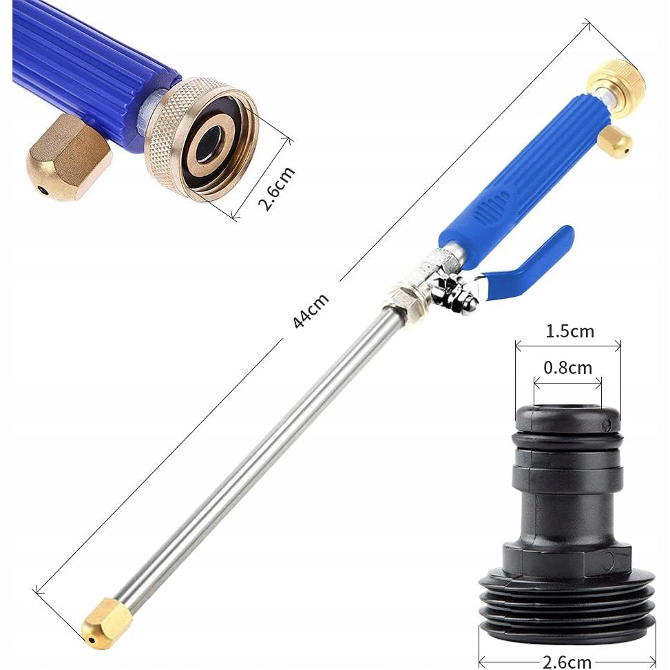 Lancia a Pressione per Tubo da Giardino 3/4" – Leggera e Resistente | Alluminio, 25 Bar, 15 m