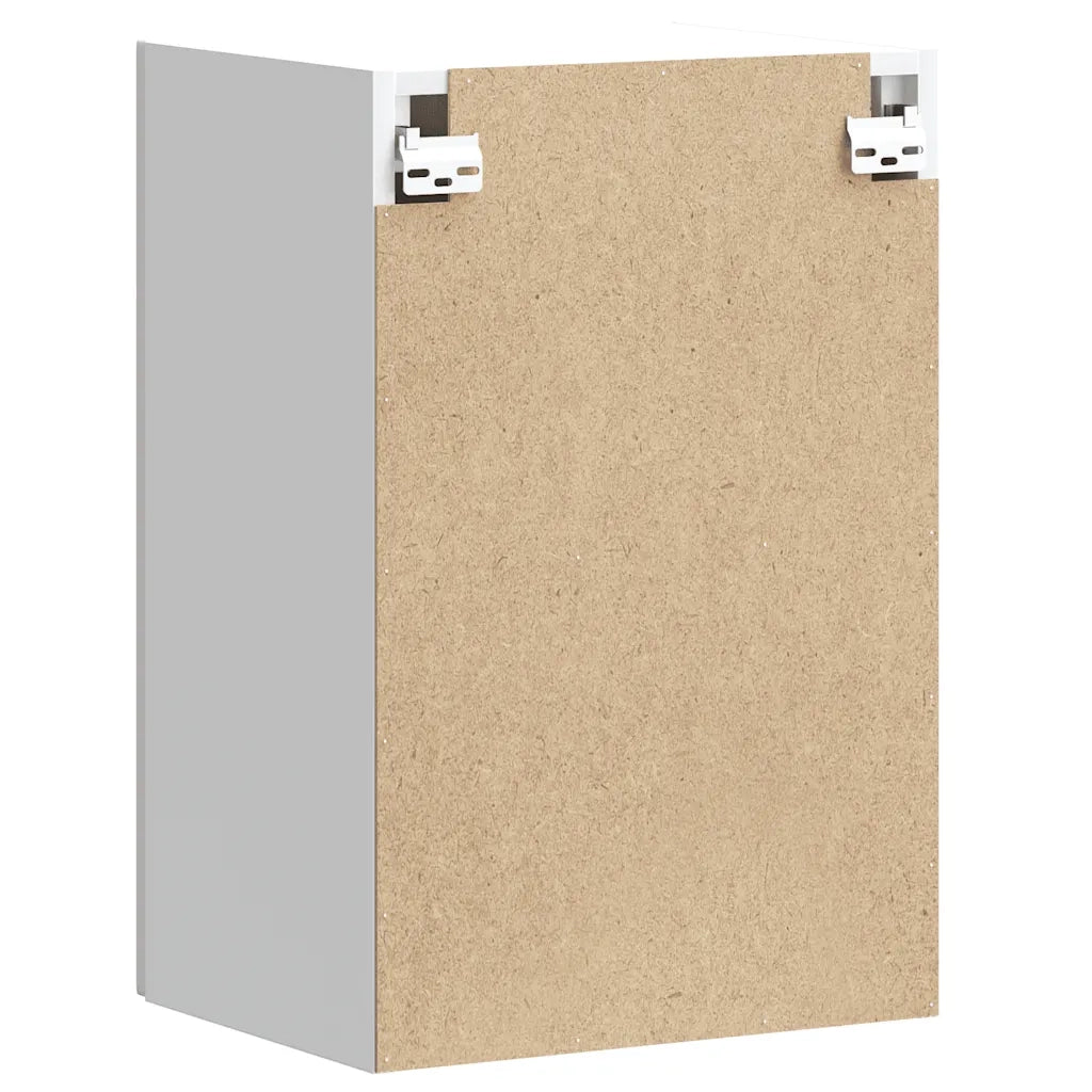 vidaXL Pensile da Cucina Kalmar Bianco in Legno Multistrato