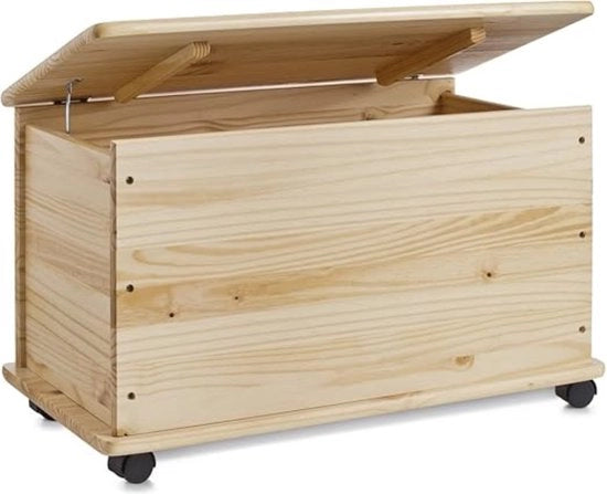 Cassettiere - Cassettiera Interna - Banca da Soggiorno Con Sistema di Ripostiglio - Cassettiera in Legno Con Coperchio - Cassettiera per Bambini - Per Camera da Letto e Salotto - Su Ruote - Legno - Miele