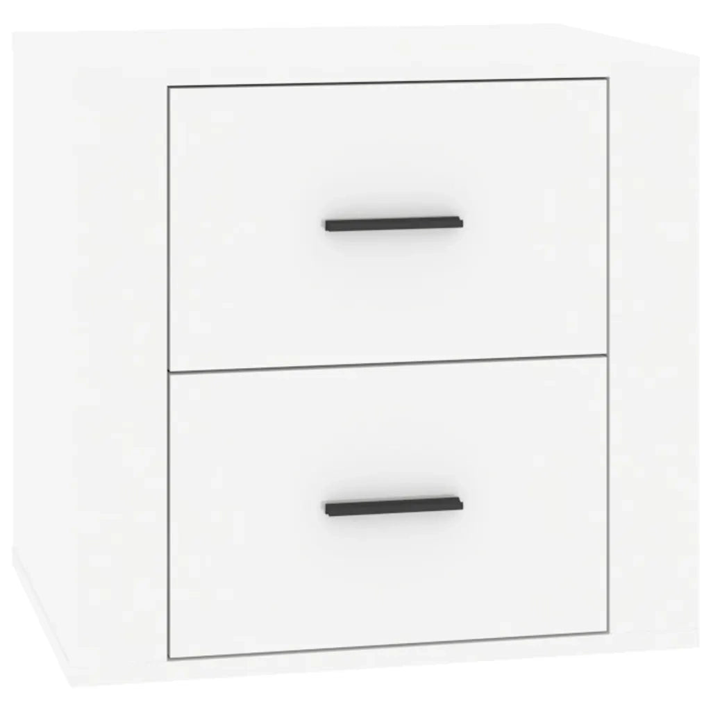Comodino Bianco Lucido 50x39x47 cm cod mxl 38101