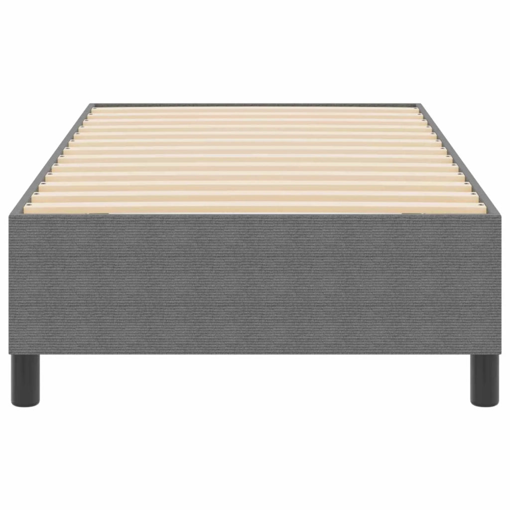 Struttura letto piattaforma-Giroletto-Rete del Letto Grigio chiaro 90 x 190 cm