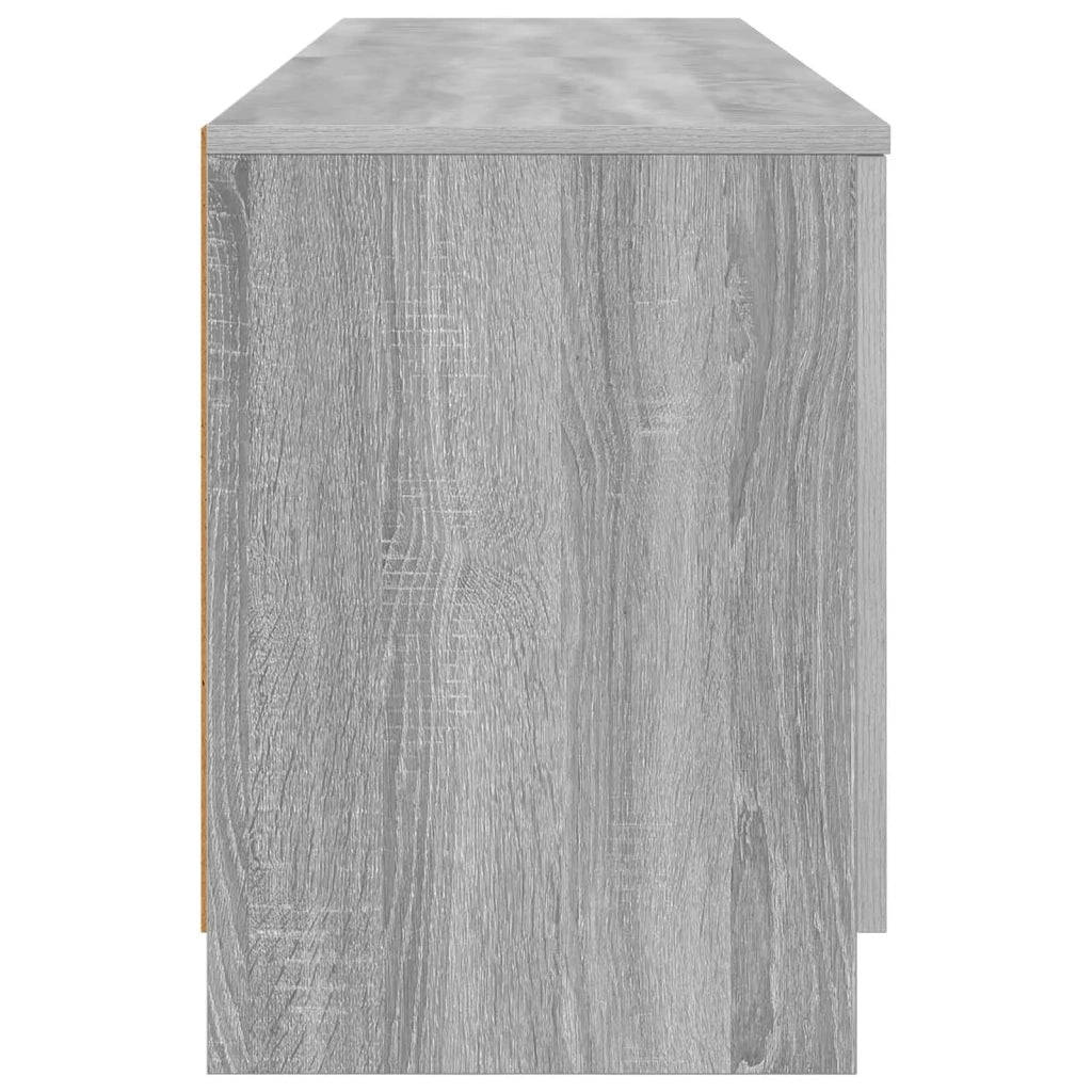 Armadietto per letto 2 pcs Sonoma grigio 66 x 35 x 48 cm