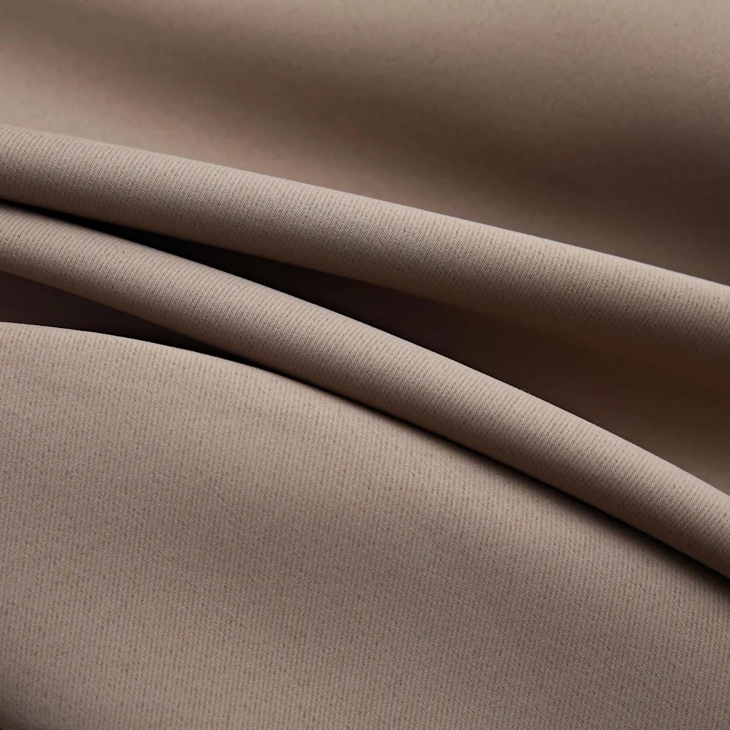 Tenda Oscurante con Anelli in Metallo Grigio Talpa 290x245 cm 134437