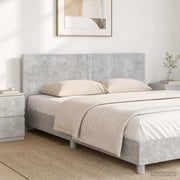 Testiera da Muro DELFT Grigio Cemento Legno ingegnerizzato 897158