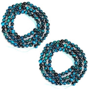 Tessere di agata tigre AAA di alta qualità - 4 mm/92 pezzi - 8 mm/48 pezzi - Pietra naturale - Pietra dura - Per la creazione di gioielli