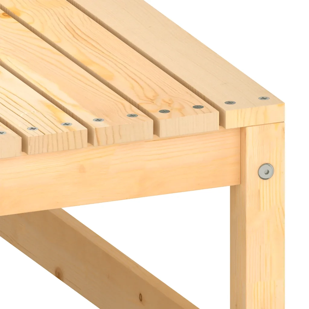 Set Divani da Giardino 2 pz con Cuscini Legno Massello di Pino 805750